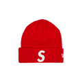 Supreme x New Era S Logo Beanie 'Red'