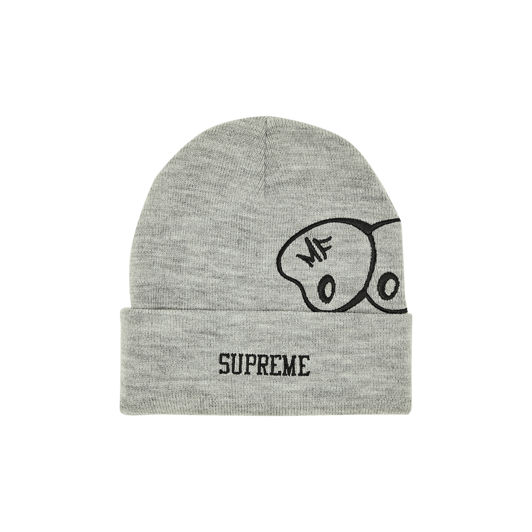 Supreme MF DOOM Beanie 'Heather Grey'