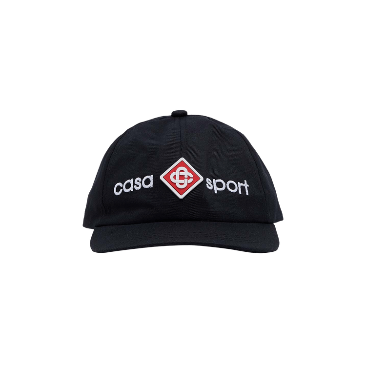 Casablanca Casa Sport Logo Embroidered Cap 'Black'