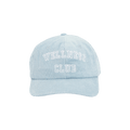 Sporty & Rich Corduroy Hat 'Baby Blue/White'