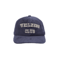 Sporty & Rich Corduroy Hat 'Navy/Cream'