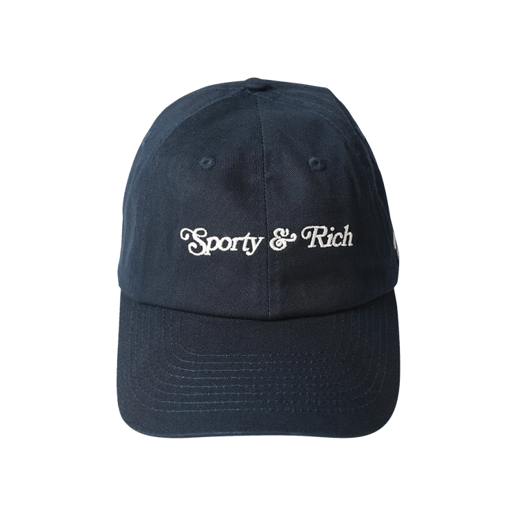 Sporty & Rich Self Love Club Hat 'Navy/Cream'