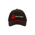 Palm Angels x Haas MoneyGram Baseball Cap 'Black/Red/White'