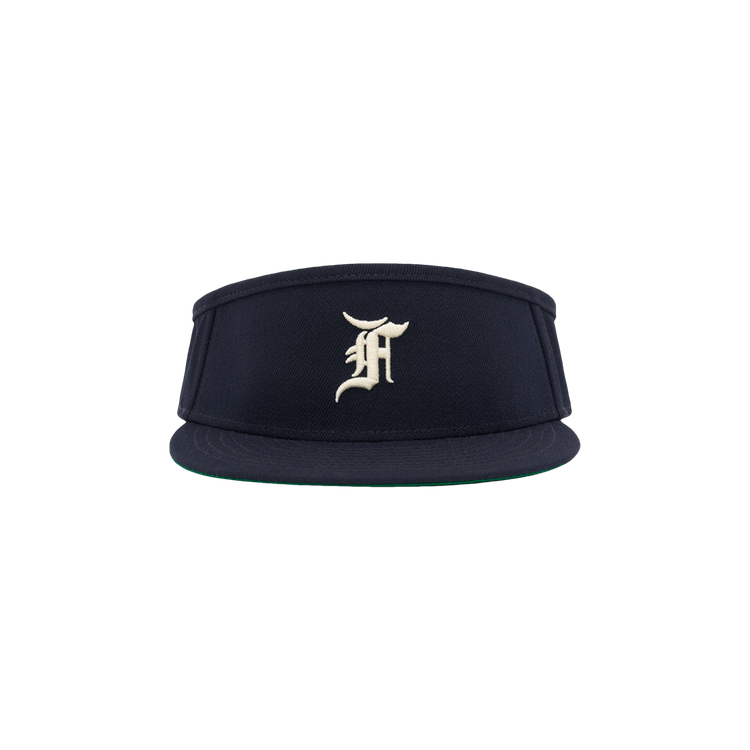 Fear of God Essentials x New Era Fitted Visor 'Navy'