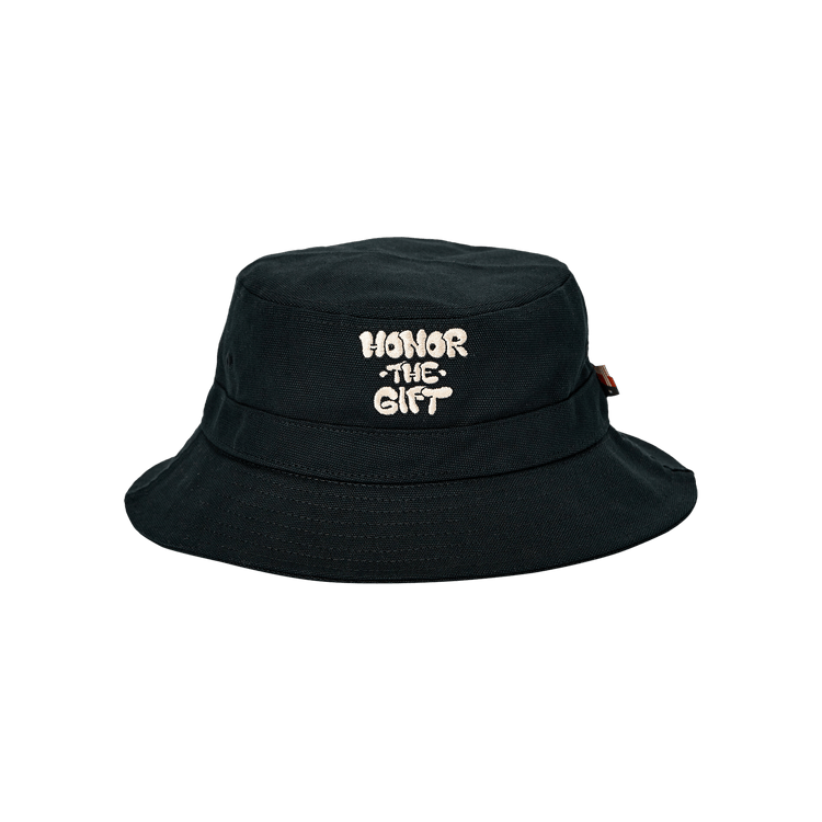 Honor The Gift Script Bucket Hat 'Black'