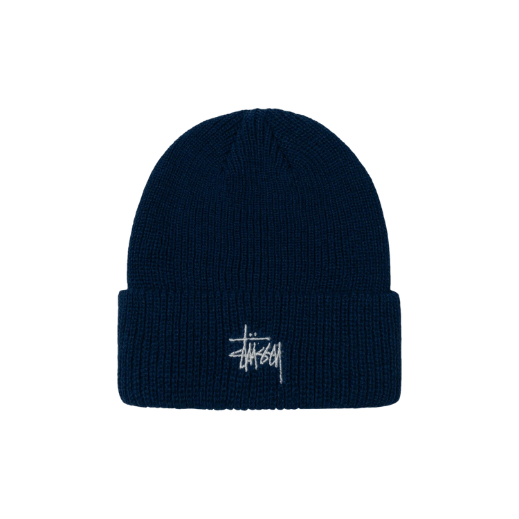 Stussy Basic Cuff Beanie 'Dark Royal'