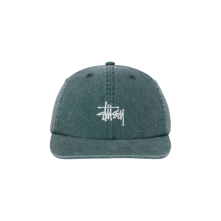 Stussy Washed Basic Low Pro Cap 'Pine'
