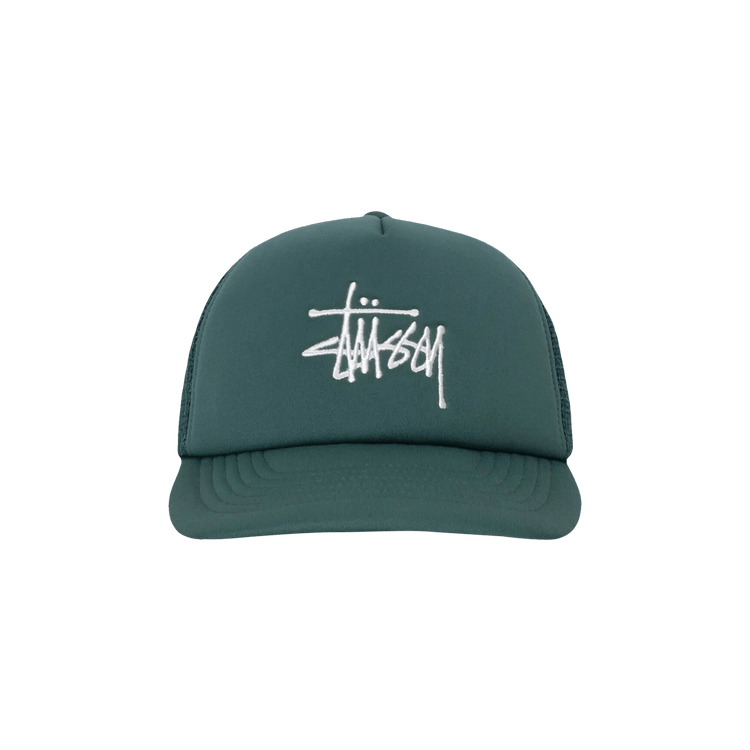Stussy Big Basic Trucker Cap 'Pine'
