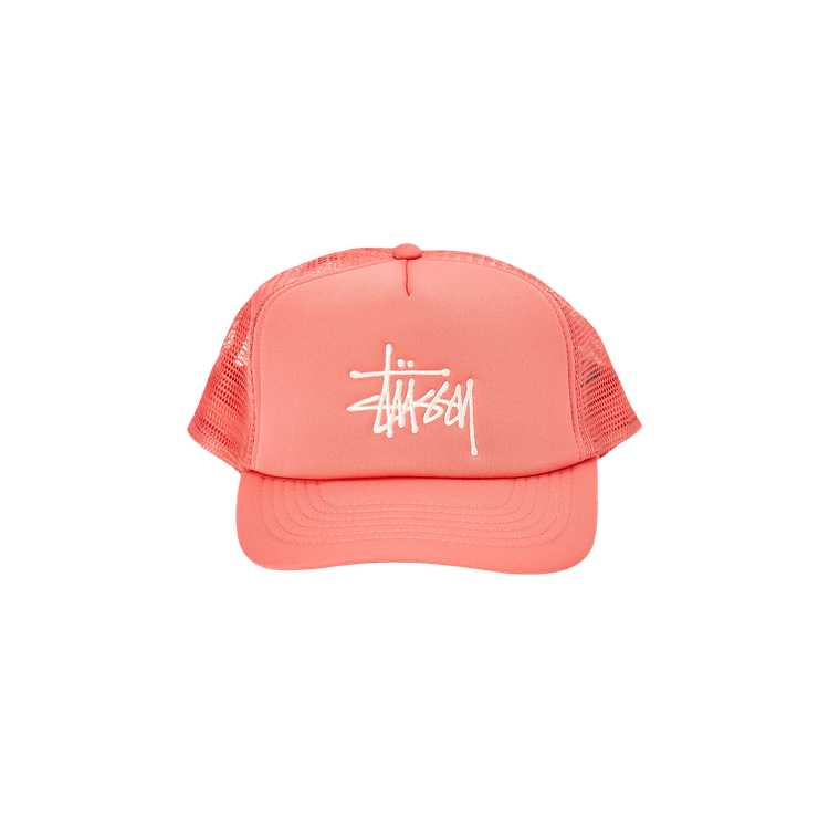 Stussy Big Basic Trucker Cap 'Pink'