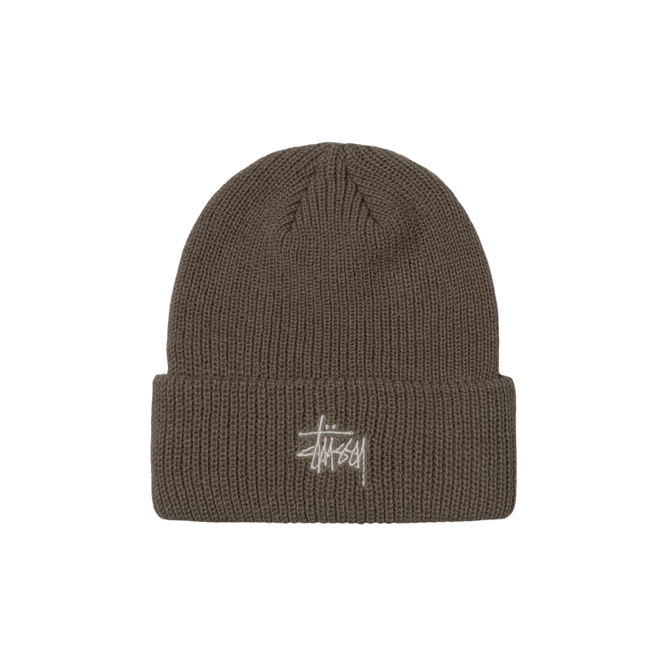 Stussy Basic Cuff Beanie 'Stone'