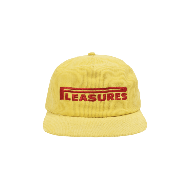 Pleasures Pit Stop Corduroy Hat 'Yellow'