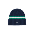 Supreme Stripe Cashmere Beanie 'Navy'