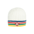 Casablanca Cable Beanie 'White'