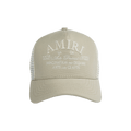 Amiri Arts District Trucker Hat 'Stone Grey'