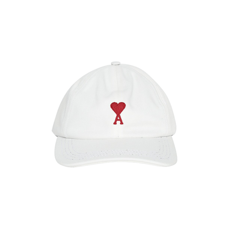 Ami Embroidered Cap 'Ivory'
