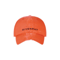 Givenchy Embroidered Logo Curved Cap 'Bright Orange'