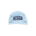 Supreme Punched Denim Camp Cap 'Washed Indigo'