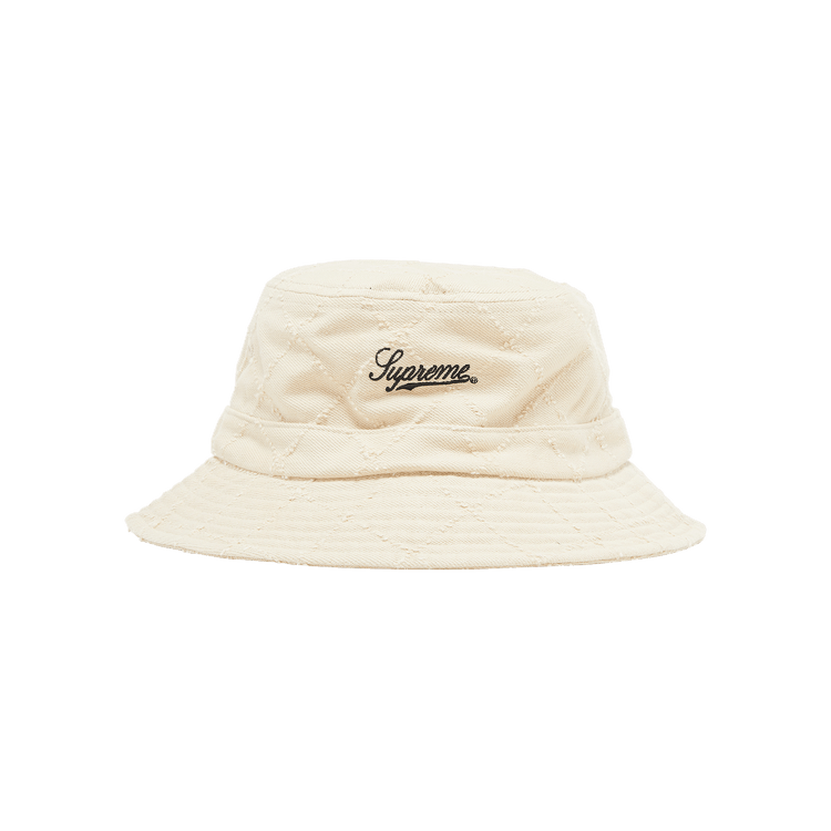 Supreme Punched Denim Crusher 'Dyed Beige'
