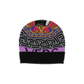 Versace Intarsia Knnit Beanie 'Black'