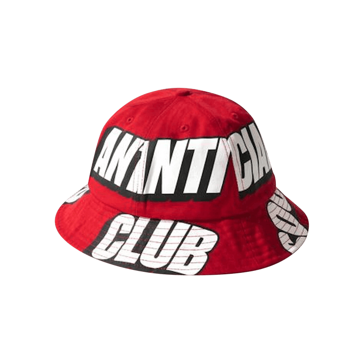 Anti Social Social Club Interest Los Bucket Cap 'Red'