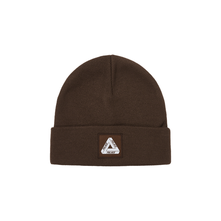 Palace Tri-Ferg Patch Beanie 'Nice Brown'