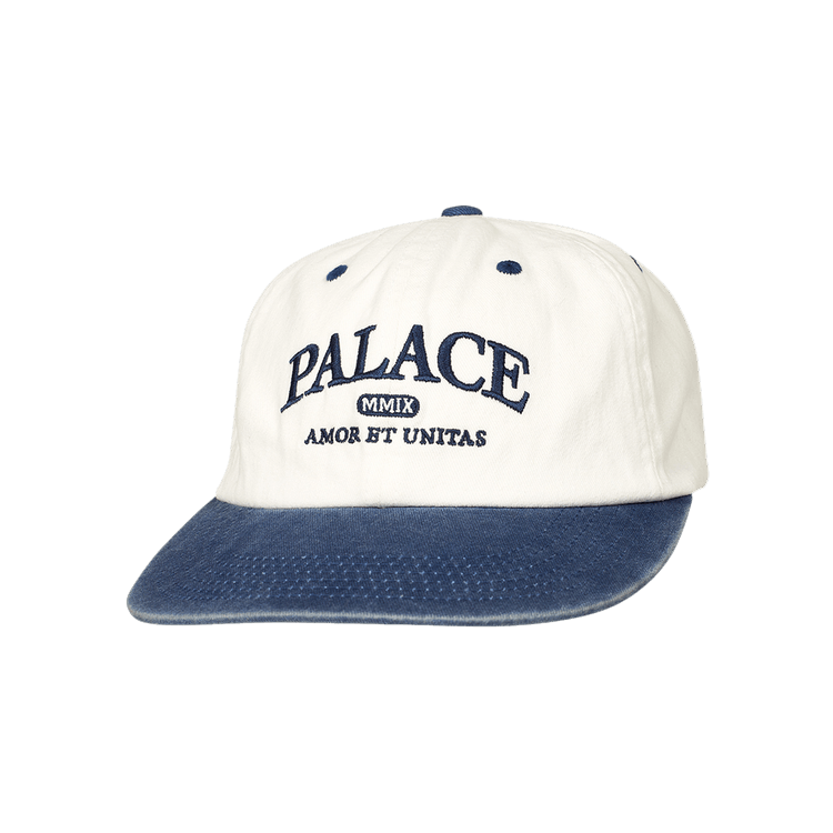Palace Unitas Pigment Pal Hat 'White/Navy'