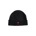 Ami Beanie 'Black/Red'