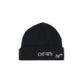 Off-White Glitch Bookish Knit Beanie 'Black/White'
