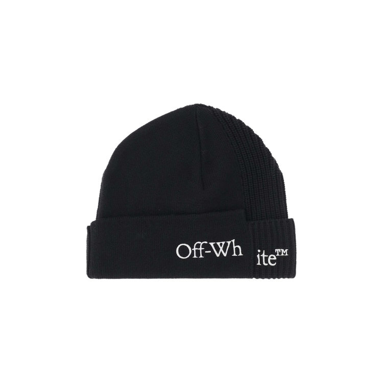 Off-White Glitch Bookish Knit Beanie 'Black/White'