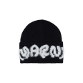 Marni Logo Appliqué Wool Beanie 'Black'