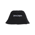 Palm Angels Kids Logo Damier Double Bucket Hat 'Black/White'