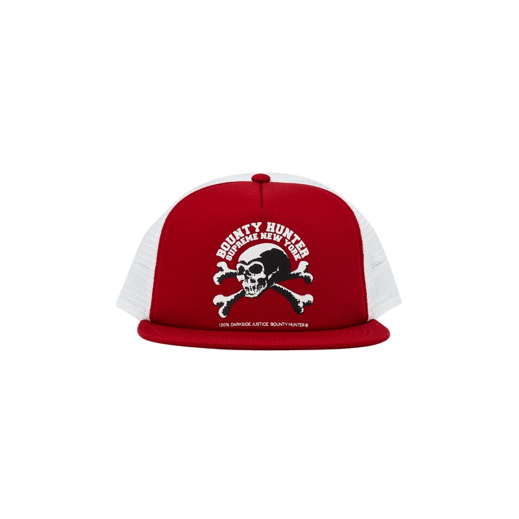 Supreme x Bounty Hunter Mesh Back 5-Panel 'Red'
