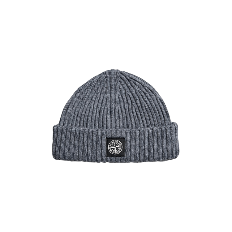 Stone Island Beanie 'Melange Dark Grey'