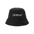 Off-White Bookish Embroidered Logo Bucket Hat 'Black/White'