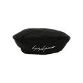 Yohji Yamamoto Logo Embroidered Beret 'Black'