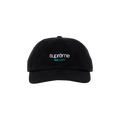 Supreme Washed Flannel 6-Panel 'Black'