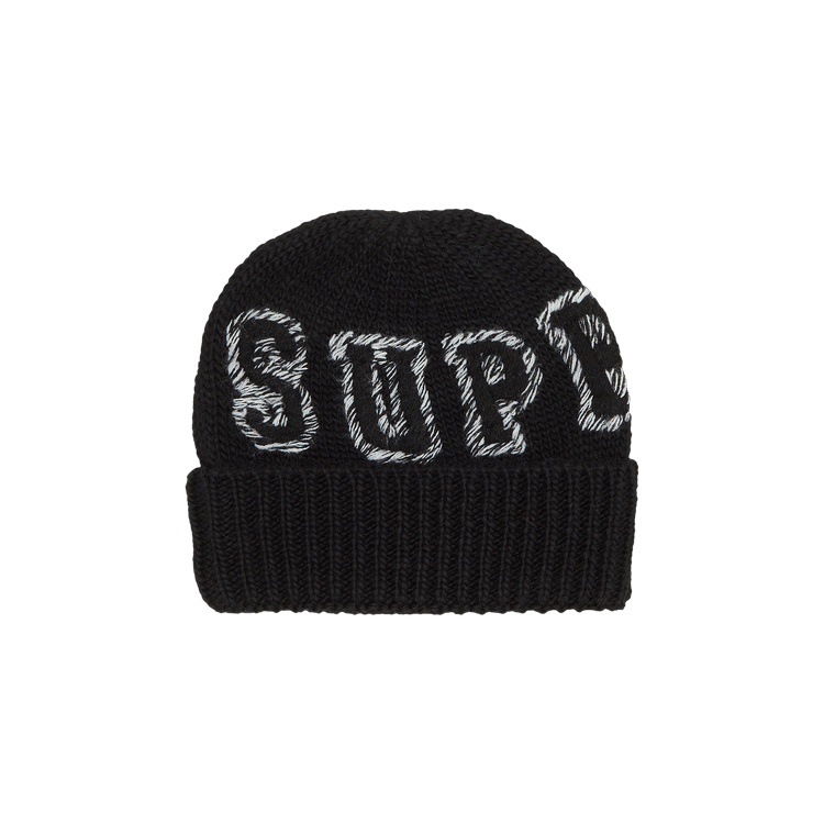 Supreme Twist Beanie 'Black'