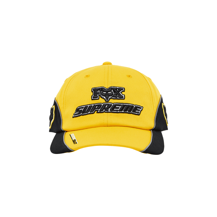 Supreme x Fox Racing 6-Panel 'Yellow'