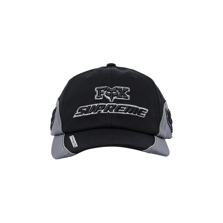 Supreme x Fox Racing 6-Panel 'Black'