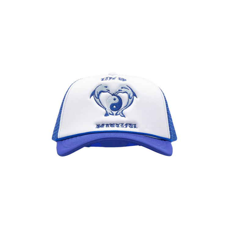 Jungles Life Is Beautiful Cap 'Blue/White'