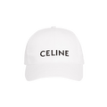 CELINE Classic Logo Baseball Cap 'White'