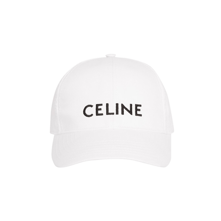 CELINE Classic Logo Baseball Cap 'White'