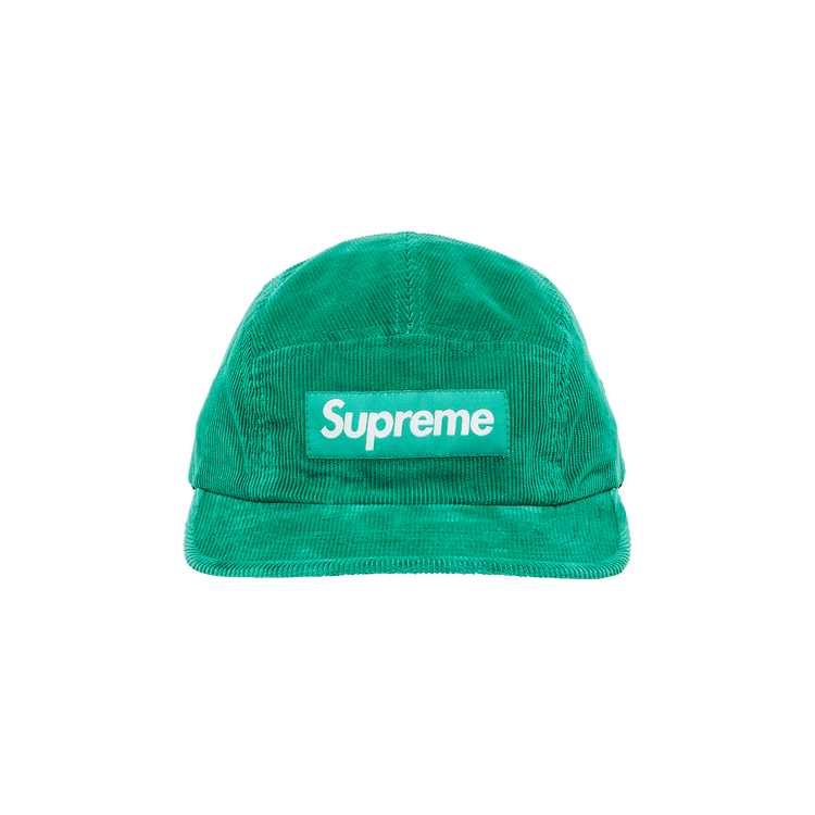 Supreme Corduroy Camp Cap 'Green'