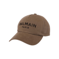 Balmain Embroidered Cap 'Brown'