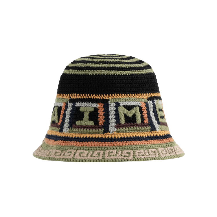Aimé Leon Dore Crochet Bucket Hat 'Jet Black'