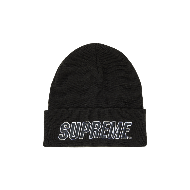 Supreme Slant Beanie 'Black'