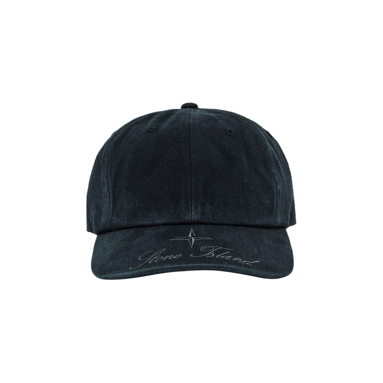 Supreme x Stone Island Denim 6-Panel 'Black'