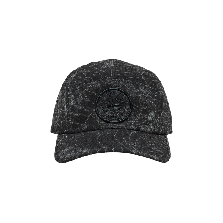 Supreme x Stone Island Camp Cap 'Black'