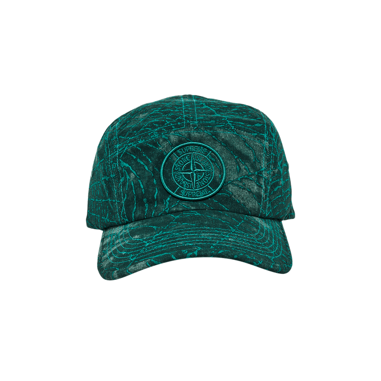 Supreme x Stone Island Camp Cap 'Dark Green'