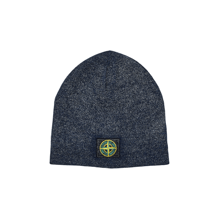 Supreme x Stone Island Reflective Beanie 'Navy'